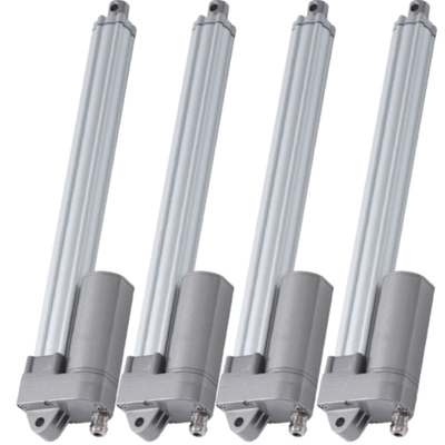 Temperature Resistant Linear DC Motor Electric Actuators 24V 200N~2000N IP66