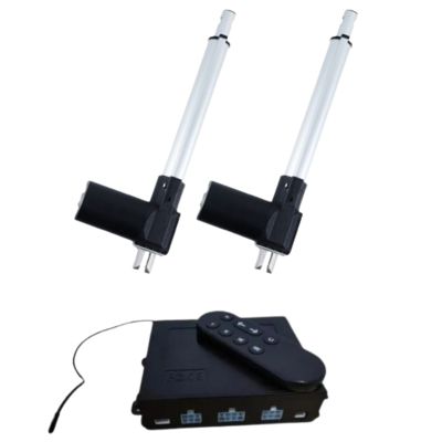 Low Noise DC Motor Drive Linear Actuator 24V 6000N Force IP43 W/ Limit switches