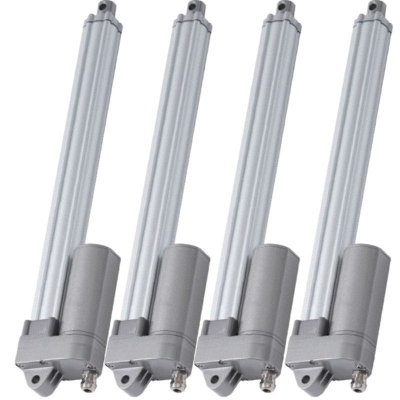 Temperature Resistant Linear DC Motor Electric Actuators 24V 200N~2000N IP66